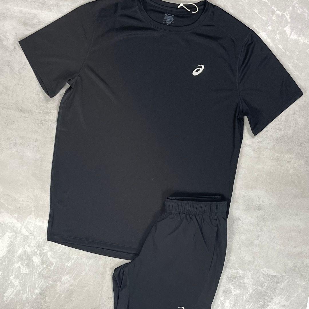 Asics Black Core T-Shirt Set