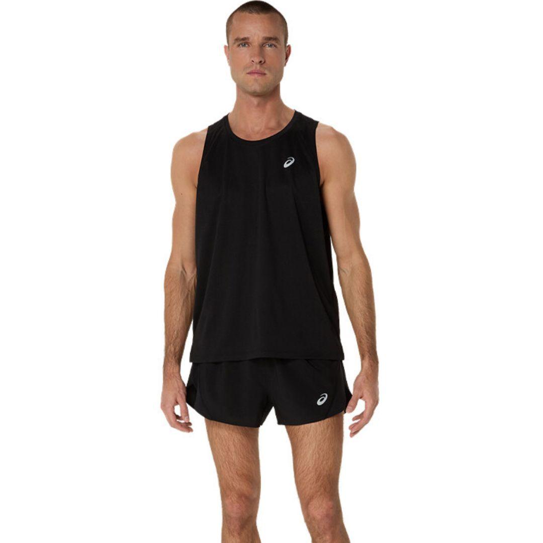 Asics Black Core Vest Set