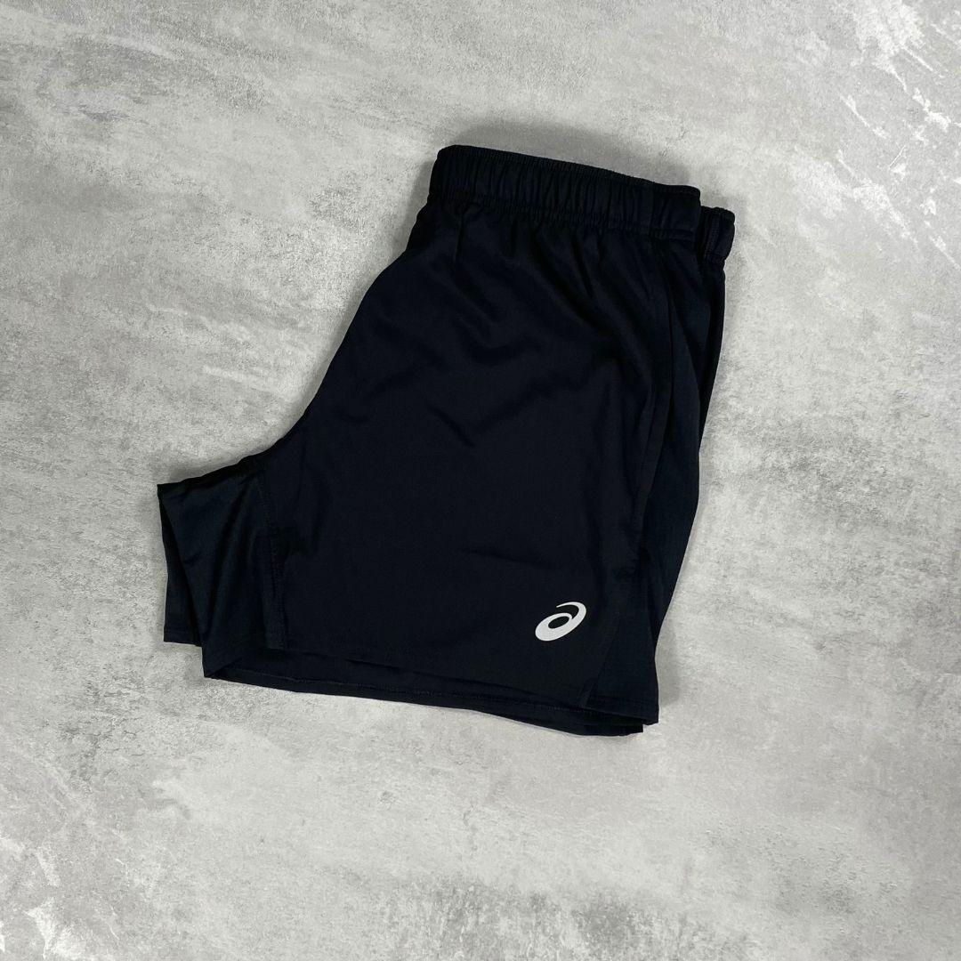 Asics Black Core Woven 5" Shorts