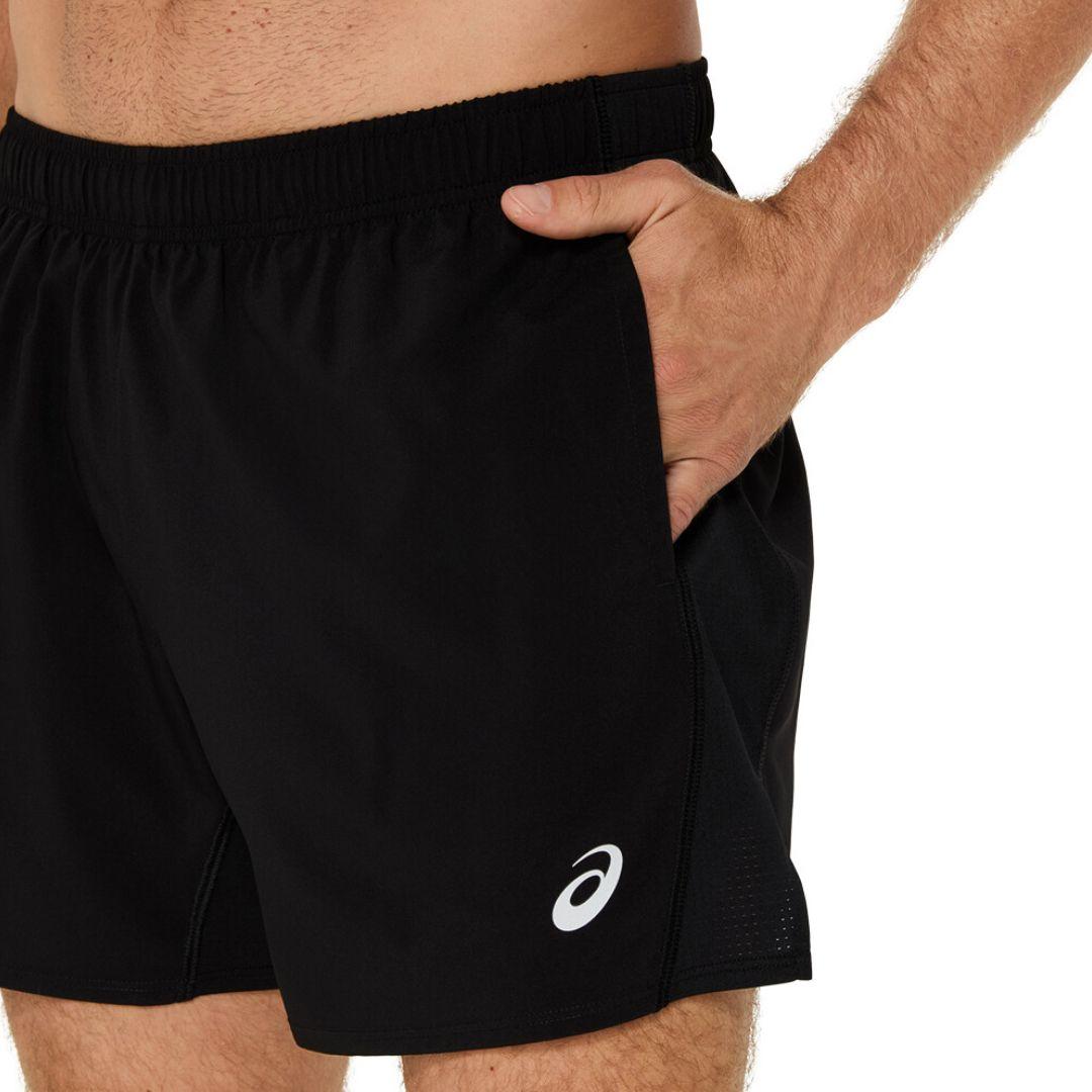 Asics Black Core Woven 5" Shorts