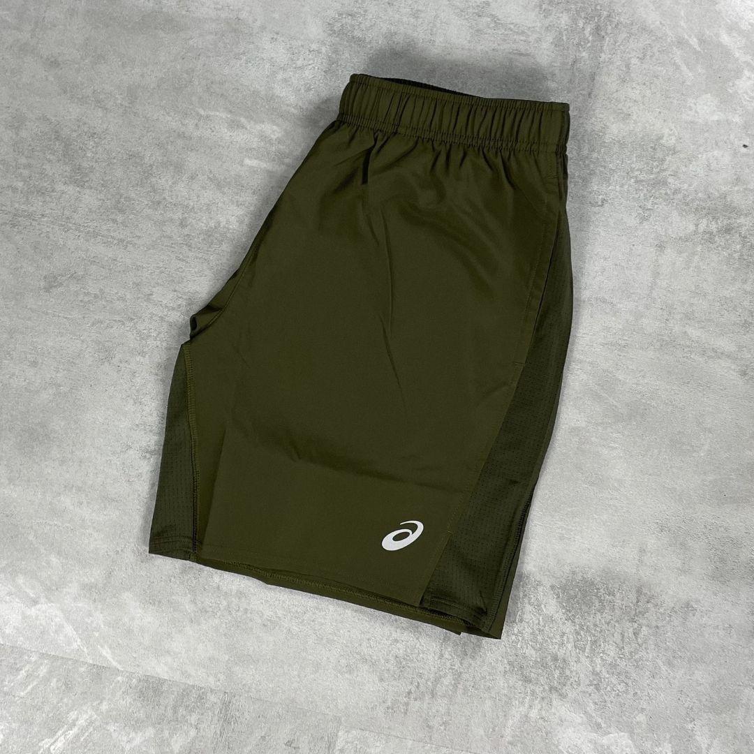 Asics 'Brown Stone' Core 7" Shorts
