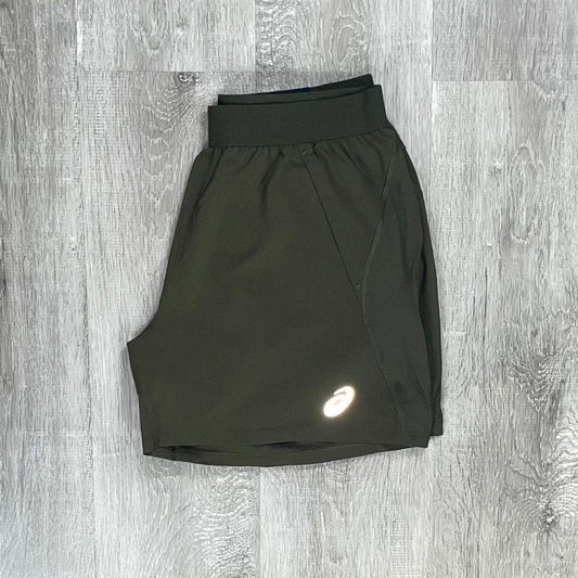 Asics 'Brown Stone' Road 5" Shorts