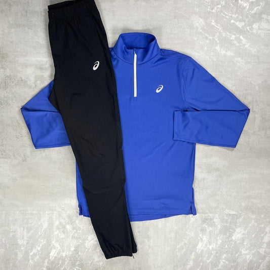 Asics 'Dark Colbalt' Core Half-Zip Tracksuit