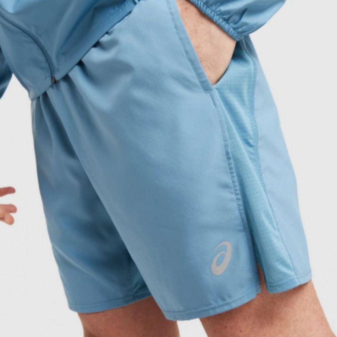 Asics 'Light Blue' Icon 7" Shorts