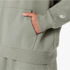 Asics 'Light Green' Logo Fleece Hoodie, Tee & Pant