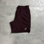 Asics 'Maroon' Core 7" Woven Shorts