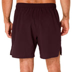 Asics 'Maroon' Core 7" Woven Shorts