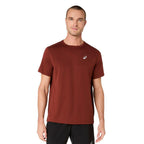Asics 'Maroon' Core T-Shirt Set