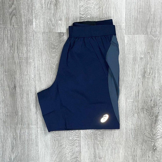 Asics 'Midnight Navy' Road 5" Shorts