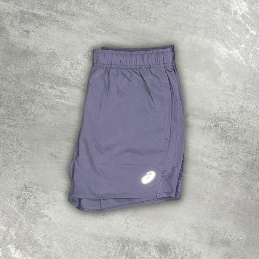Asics 'Purple' Core Woven 5" Shorts