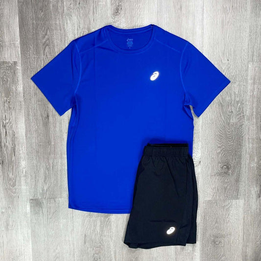 Asics 'Royal Blue' Core T-Shirt Set