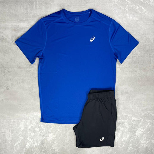 Asics 'Royal Blue' Core T-Shirt Set