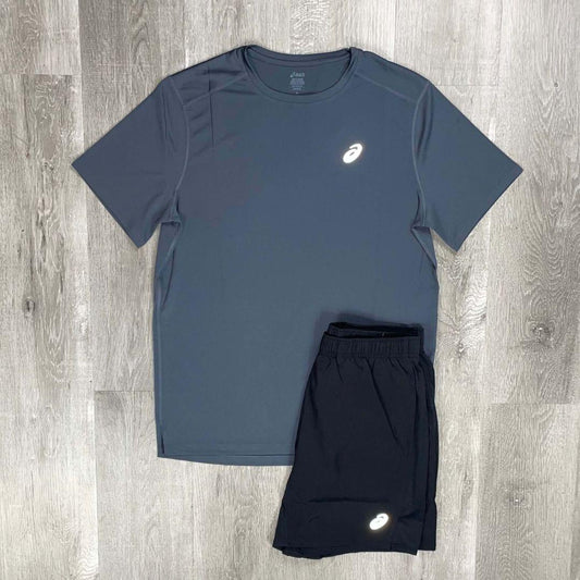 Asics 'Smoke Grey' Core T-Shirt Set