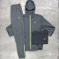 Asics 'Steel Grey' Core Windrunner Tracksuit Tri-set