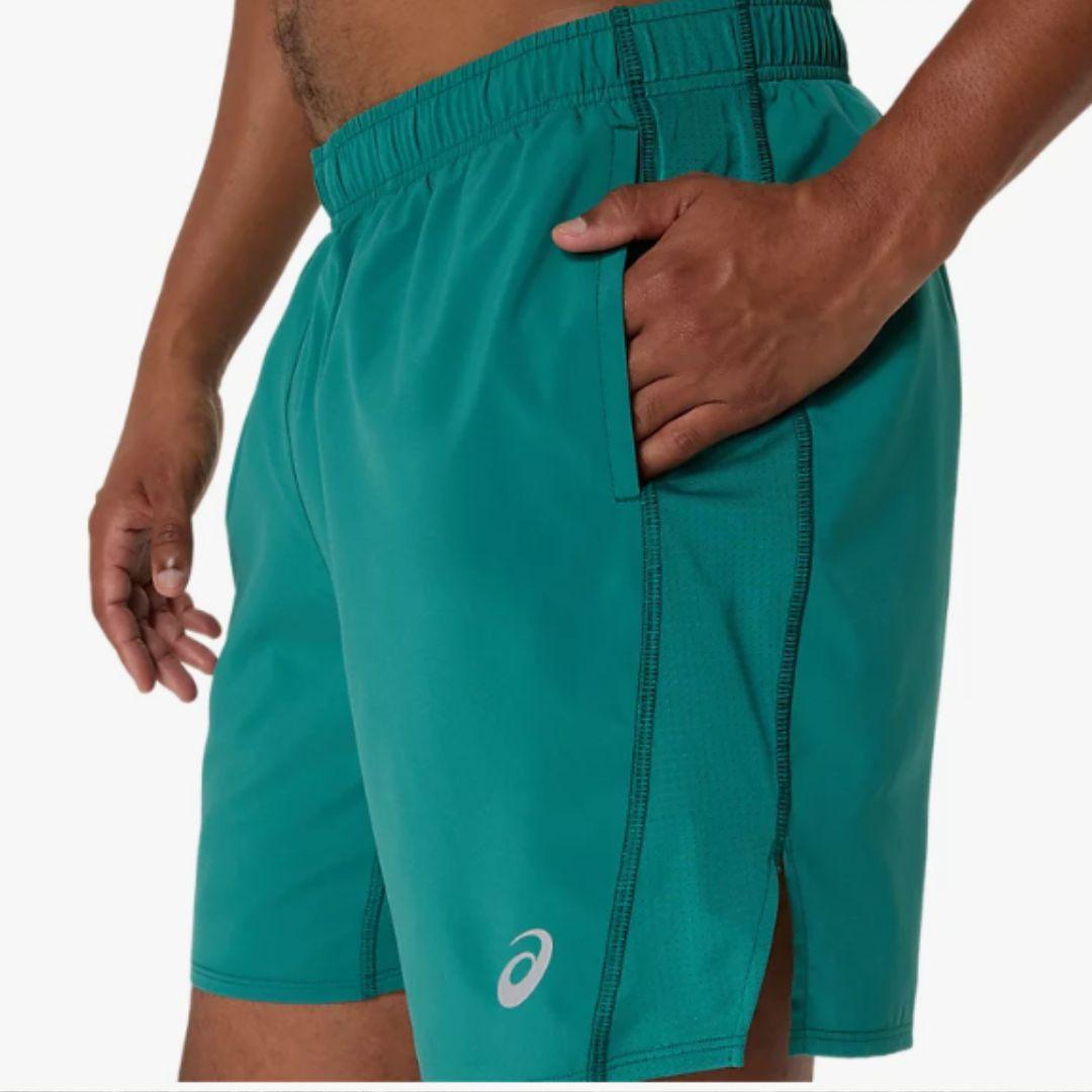 Asics 'Teal' Core Woven 7" Shorts