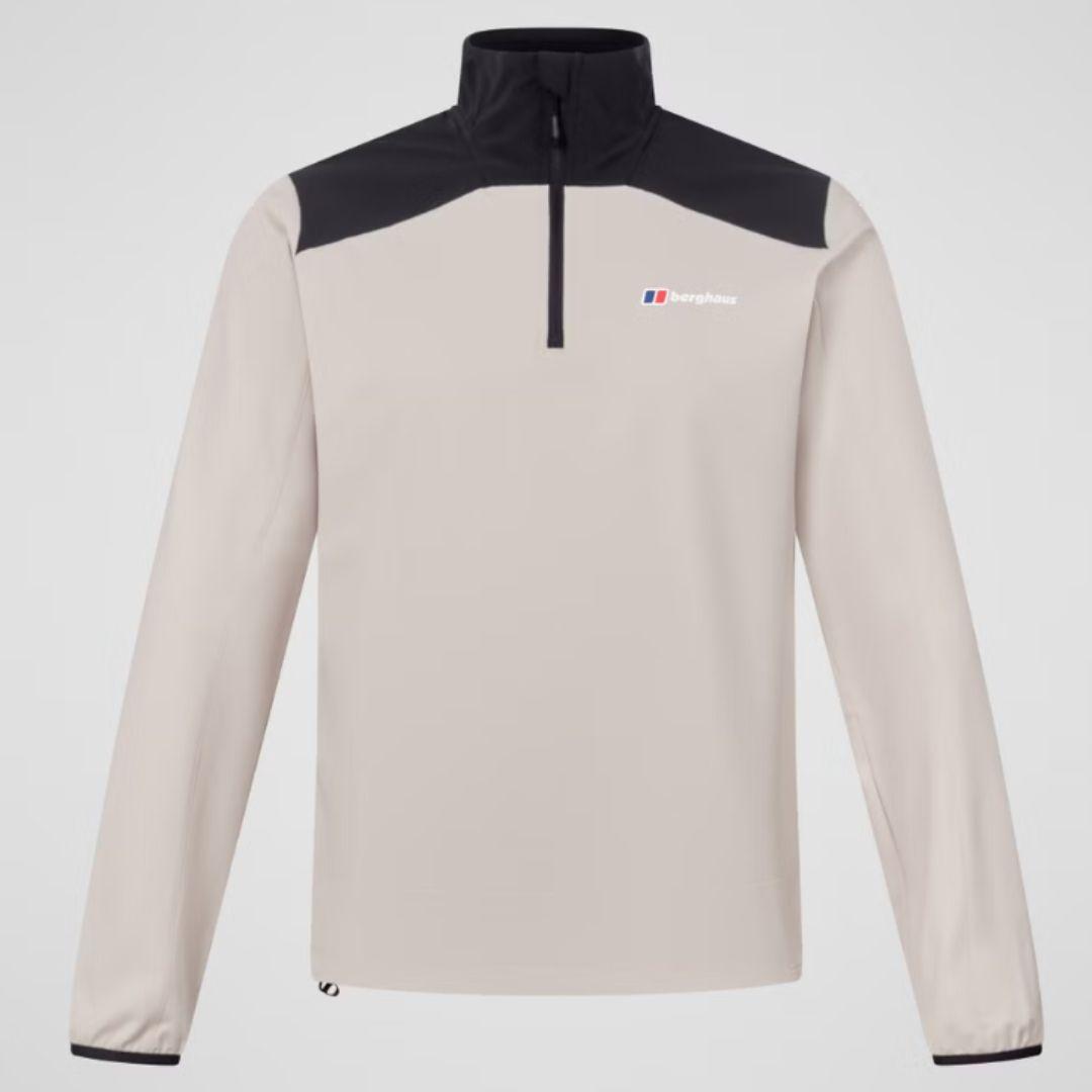 Berghaus Beige/Black Terrain Trek Half-Zip Jacket