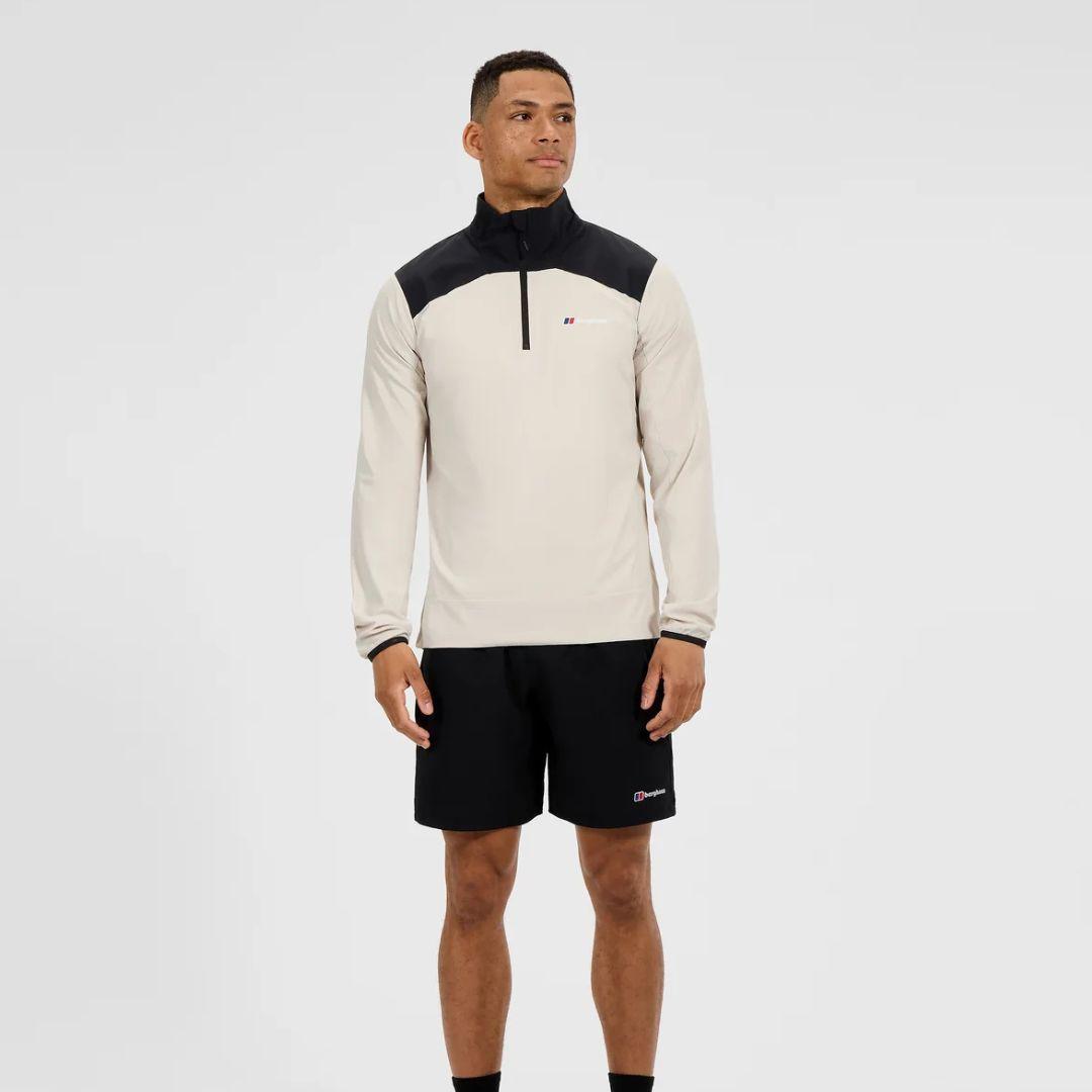 Berghaus Beige/Black Terrain Trek Half-Zip Jacket Tri-Set