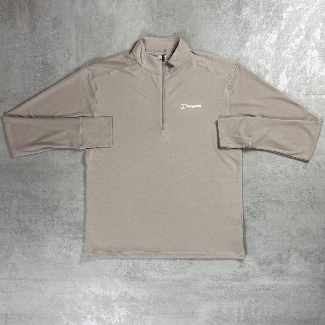 Berghaus Beige Ivyhill Half-Zip - Men's Beige Half-Zip Top