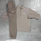 Berghaus Beige Ivyhill Half-Zip & Pant Tracksuit - Men's Beige Tracksuit