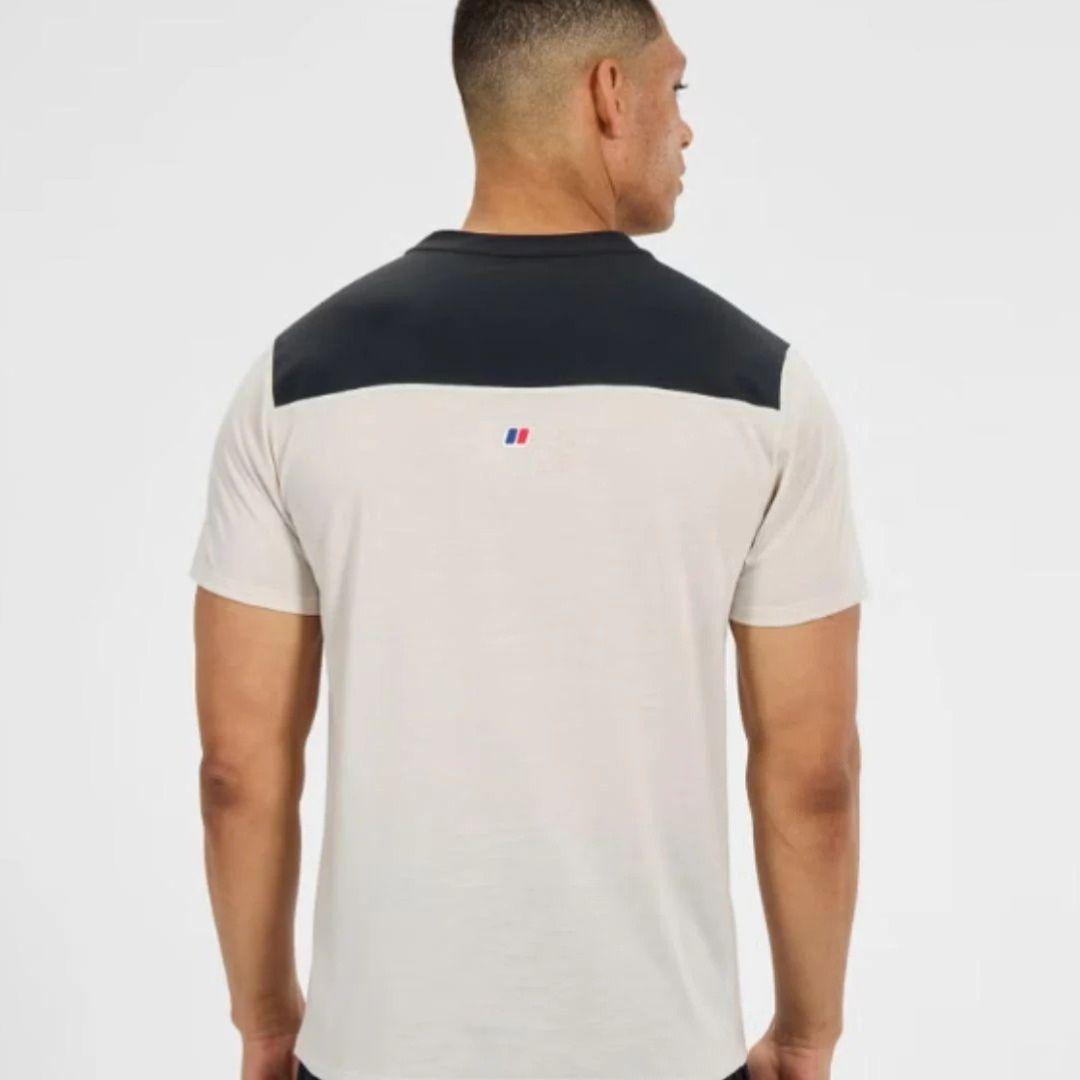 Berghaus Beige Terrain Trek Half-Zip, Tee & Pant - Tri-Set - Men's Beige 3-Piece Outfit Set