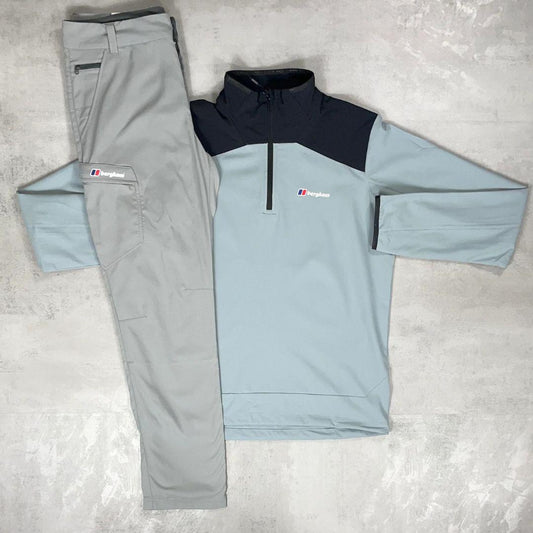 Berghaus Black/Grey Terrain Trek Half-Zip Tracksuit