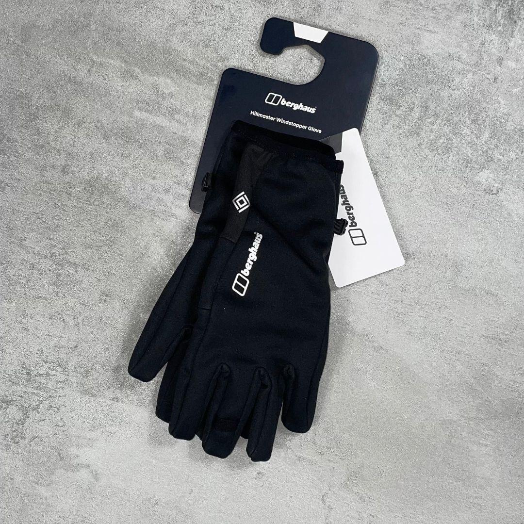 Berghaus Black Hillmaster Windstopper Gloves