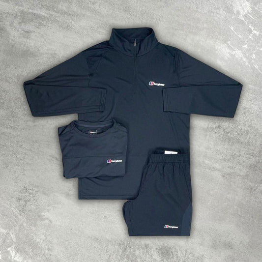 Berghaus Black Tech Half-Zip Tri-Set