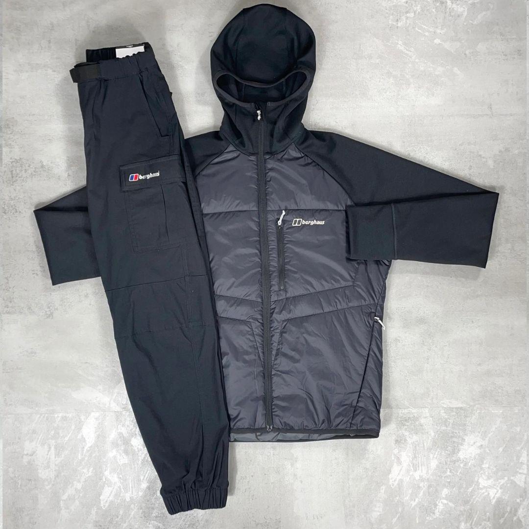 Berghaus Black Trawden Hybrid Tracksuit