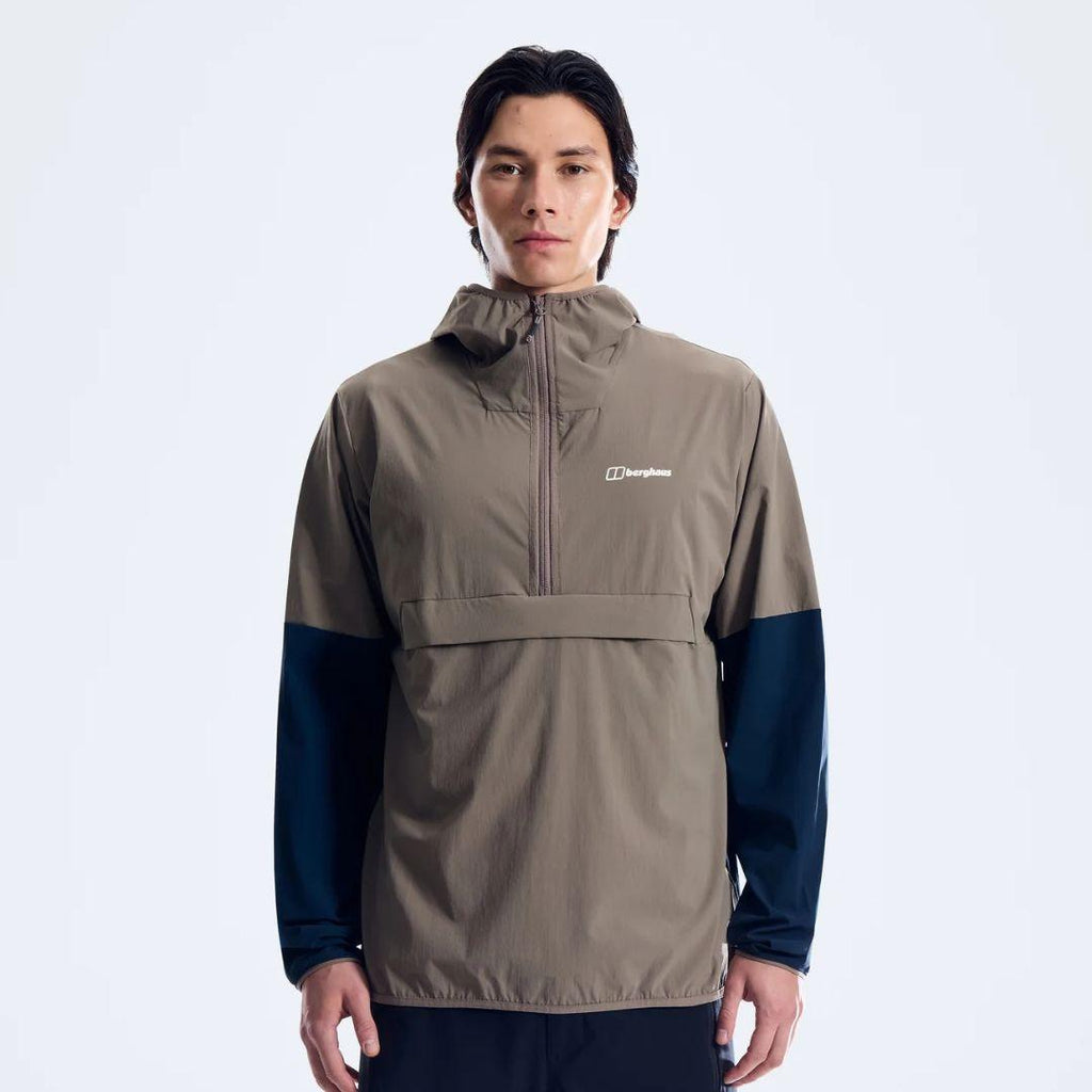 Berghaus 'Grey/Navy' Wandermoor Windbreaker