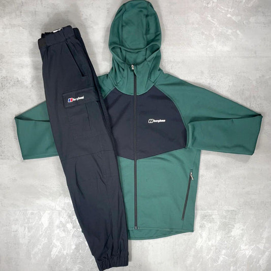 Berghaus 'Dark Green' Trawden Hybrid Tracksuit