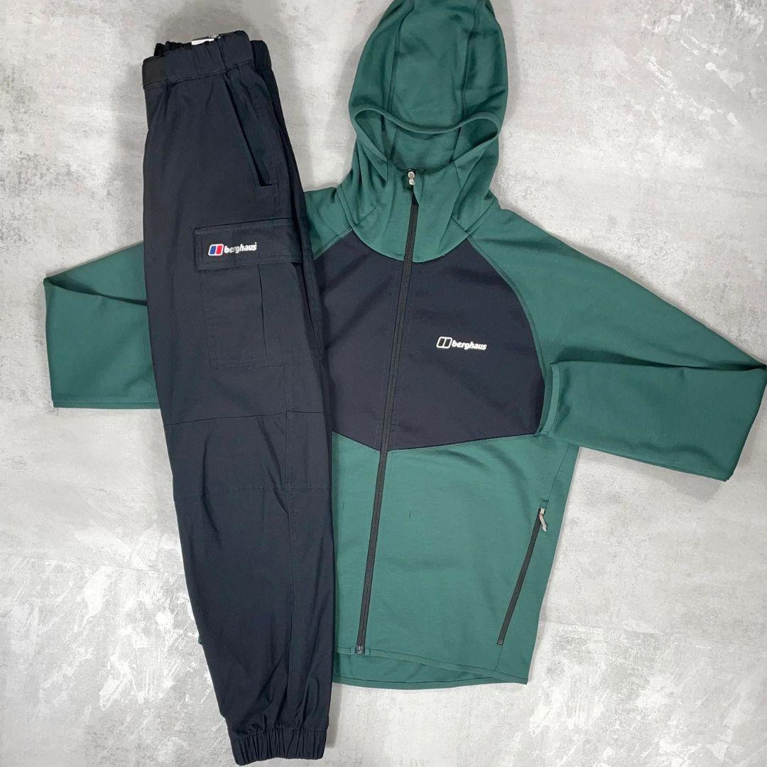 Berghaus 'Dark Green' Trawden Hybrid Tracksuit