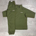 Berghaus 'Dark Green' Wavertree Half-Zip Tracksuit