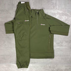 Berghaus 'Dark Green' Wavertree Half-Zip Tracksuit