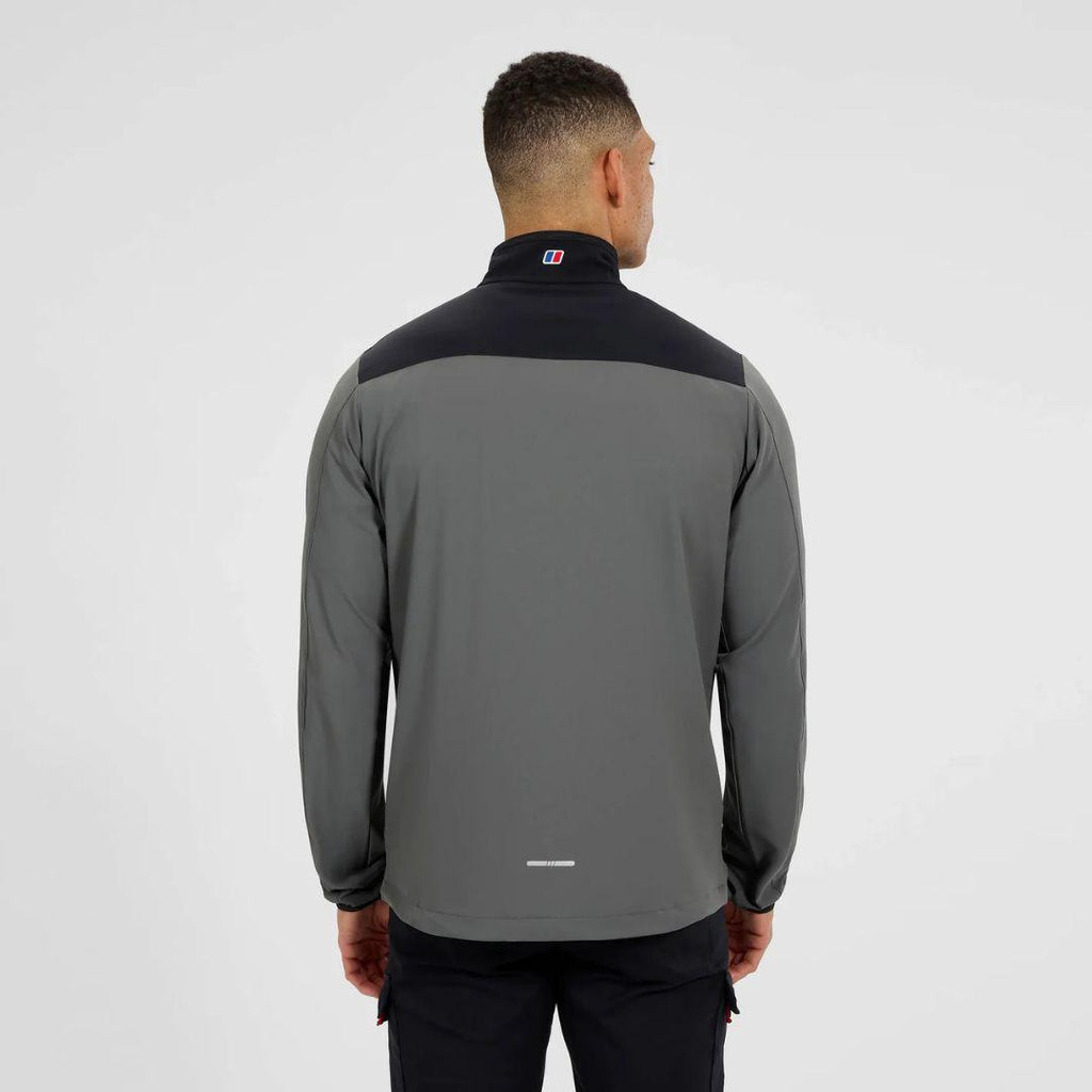 Berghaus Dark Grey/Black Terrain Trek Half-Zip Jacket Tri-Set
