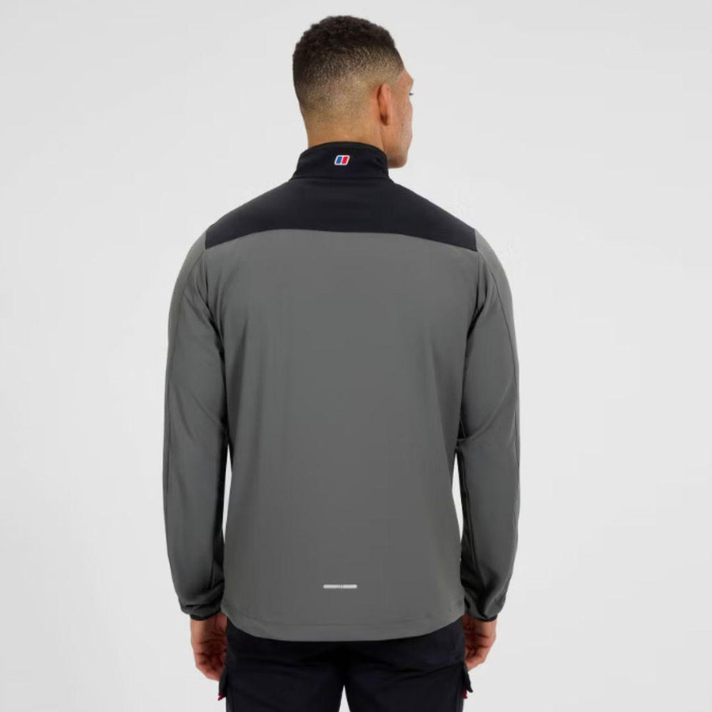 Berghaus Dark Grey/Black Terrain Trek Half-Zip Jacket