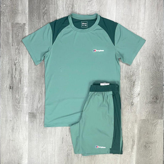 Berghaus 'Green' Wayside 3.0 Tech T-Shirt Set