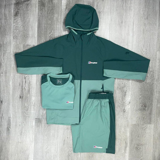 Berghaus 'Green' Wayside 3.0 Windrunner Tri-Set