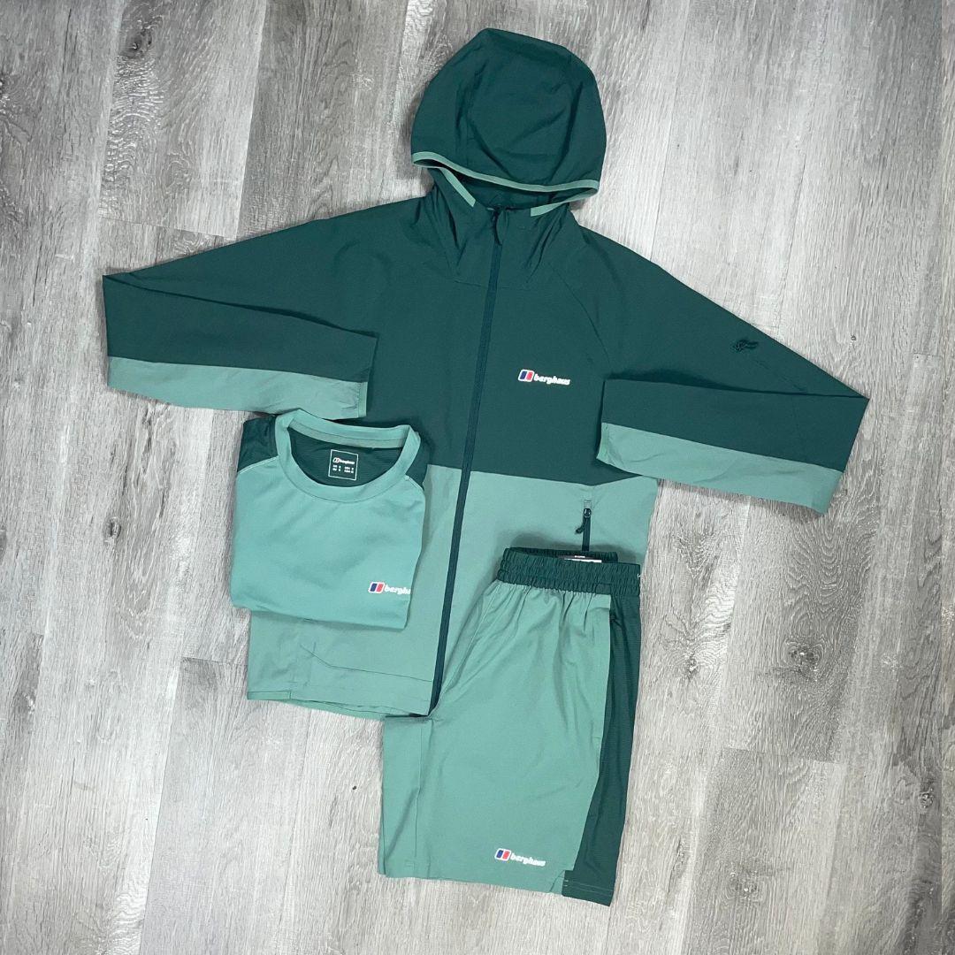 Berghaus 'Green' Wayside 3.0 Windrunner Tri-Set