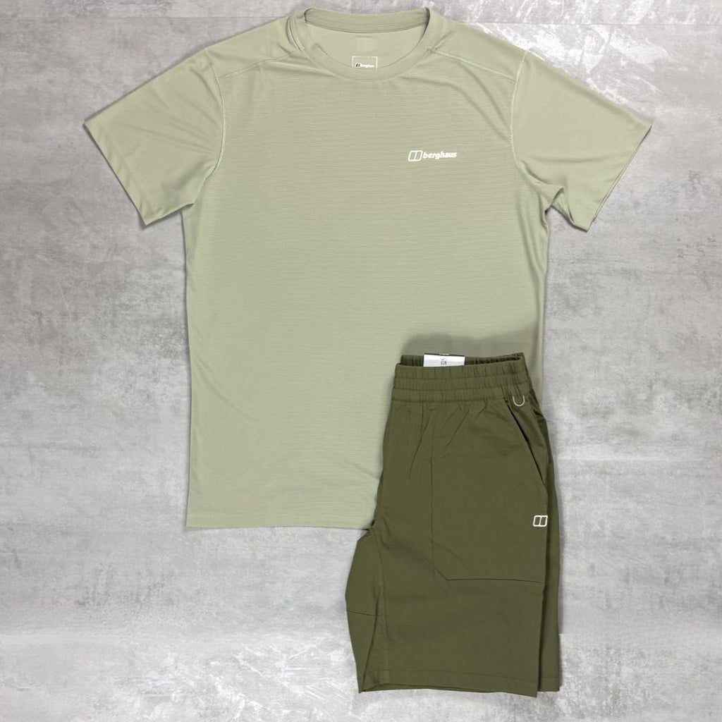 Berghaus 'Light Green' 24/7 Tech T-Shirt Set