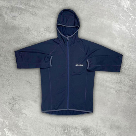Berghaus Navy Fleece Hooded Jacket