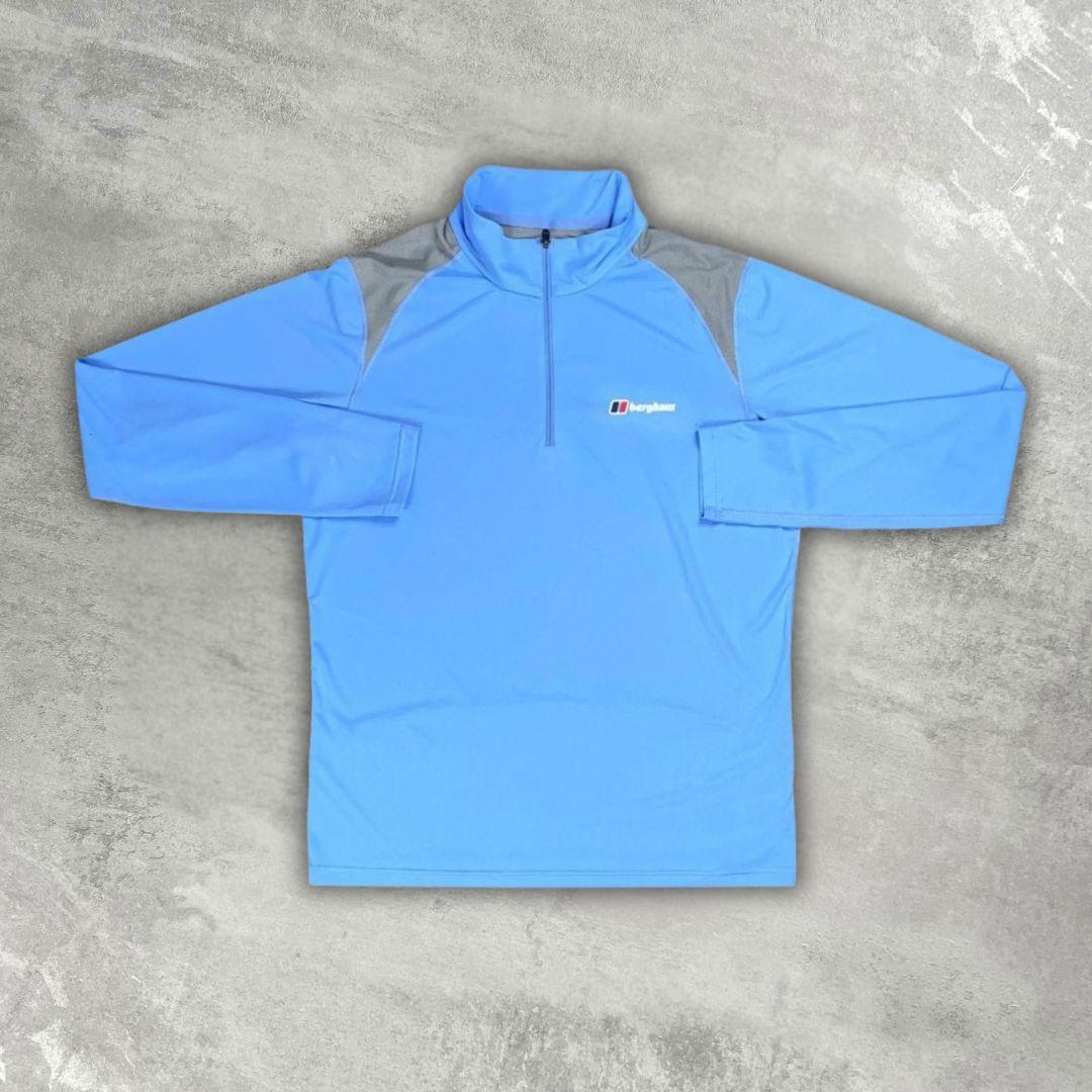 Berghaus 'Sky Blue' Tech Half-Zip