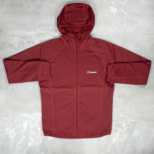 Berghaus 'Syrah Red' Fleece Hooded Jacket