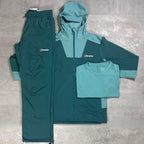 Berghaus 'Teal' Greenbank Jacket, Tee & Pant - Tri-Set