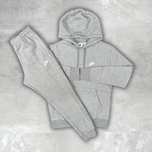 Nike Grey Club Fleece Tracksuit