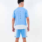 Flux 'Baby Blue' Tech T-Shirt Set