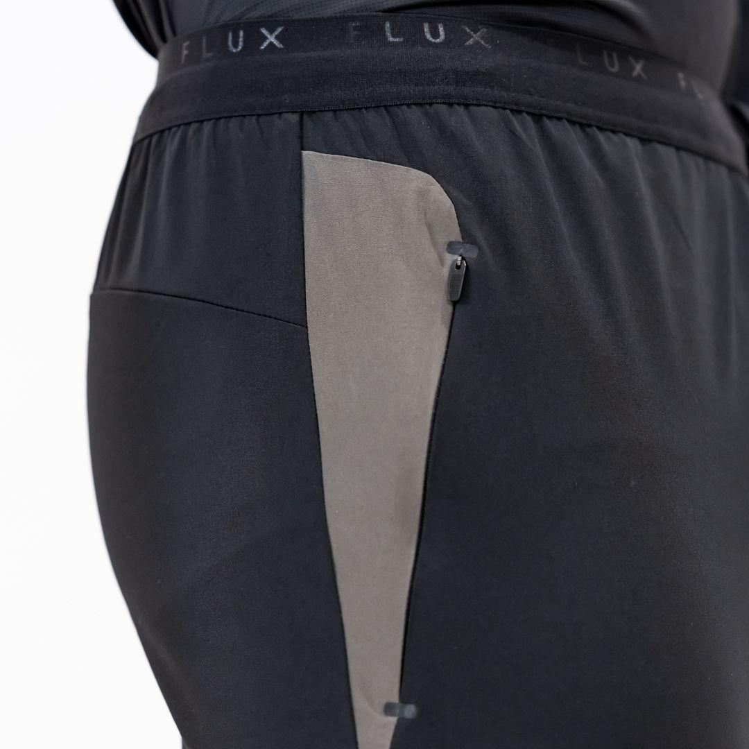 Flux 'Black Graphite' Gradient Shorts
