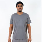 Flux 'Slate Grey' Graphic Logo T-Shirt