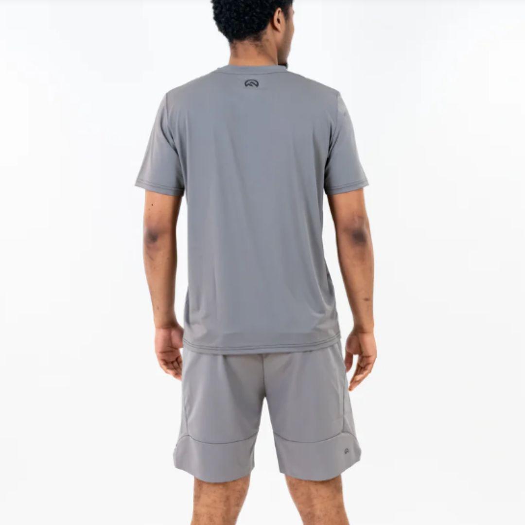 Flux 'Slate Grey' Graphic Logo T-Shirt Set