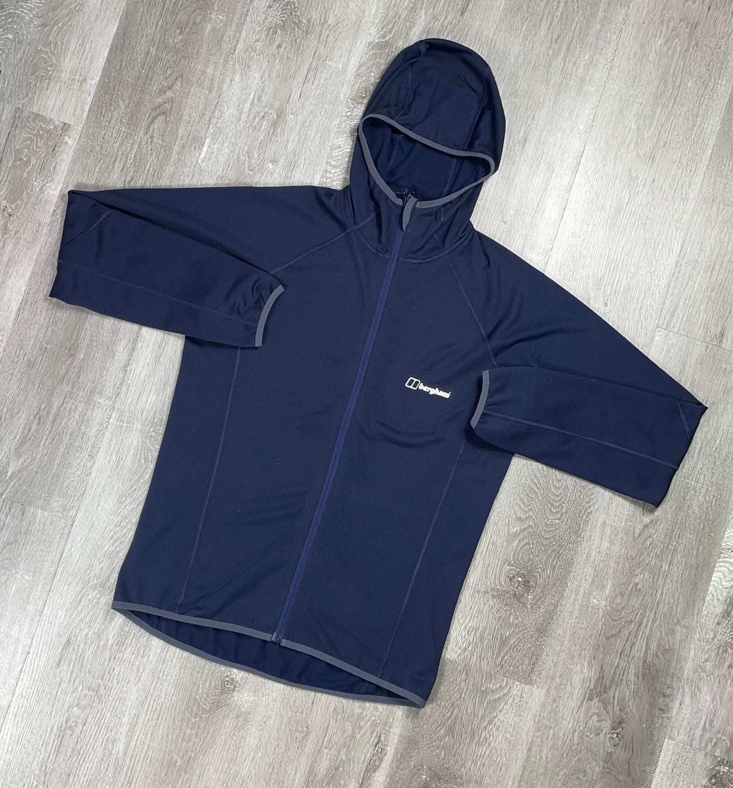 Berghaus Navy Fleece Hooded Jacket