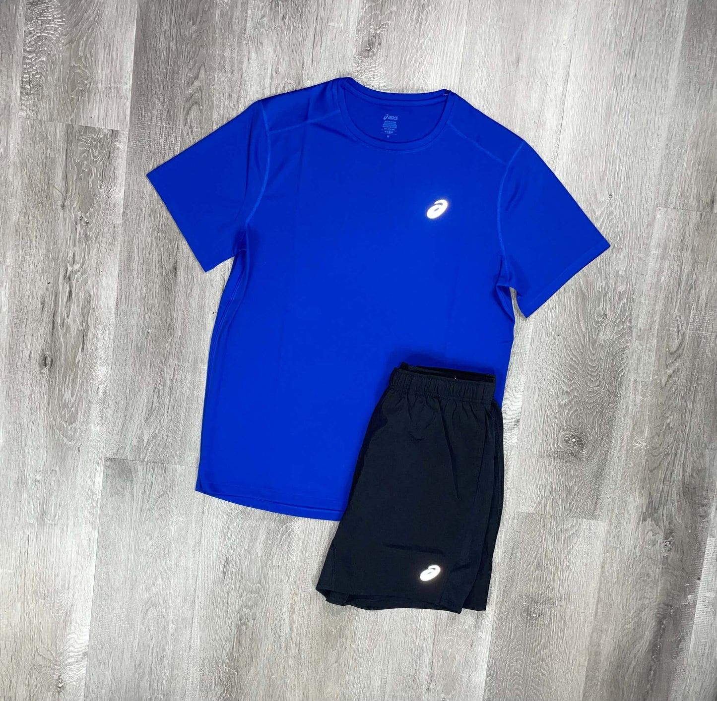 Asics 'Royal Blue' Core T-Shirt Set